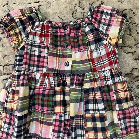 Gap | Toddler Girls’ Madras Dress - Picture 3 of 7